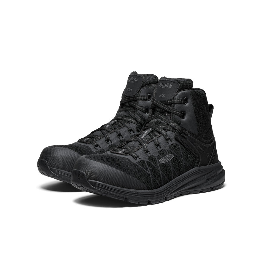 Men's Vista Energy Mid ESD (Carbon Toe) | Black/Black - Image 2