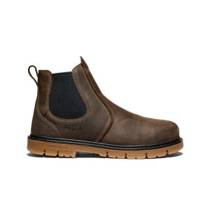 Men's San Jose Chelsea 90?? Heel Boot (Aluminum Toe)  |  Cascade Brown/Gum
