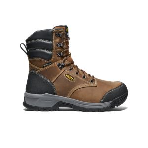 Men's Evanston 8 Insulated Waterproof Boot (Soft Toe)  |  Bison/Black