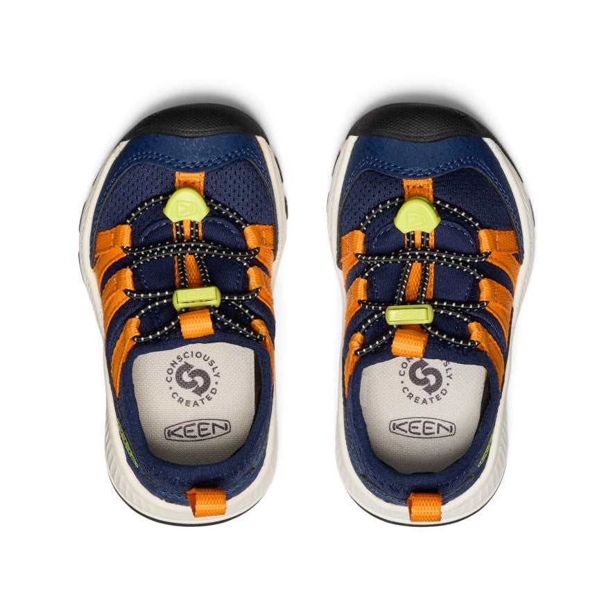 Toddlers' Motozoa Sneaker | Naval Academy/Bright Marigold - Image 4