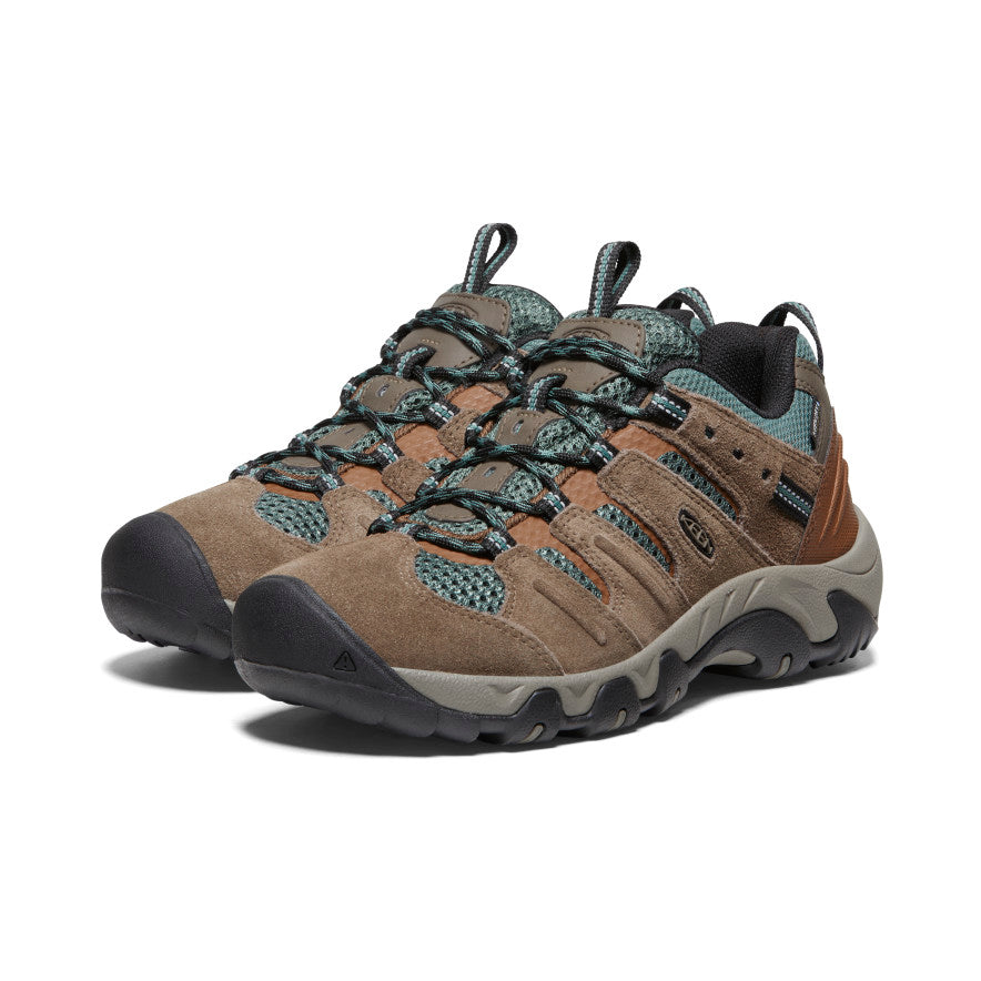 Women's Headout Waterproof Hiking Shoe | Shitake/Dark Forest - Image 2