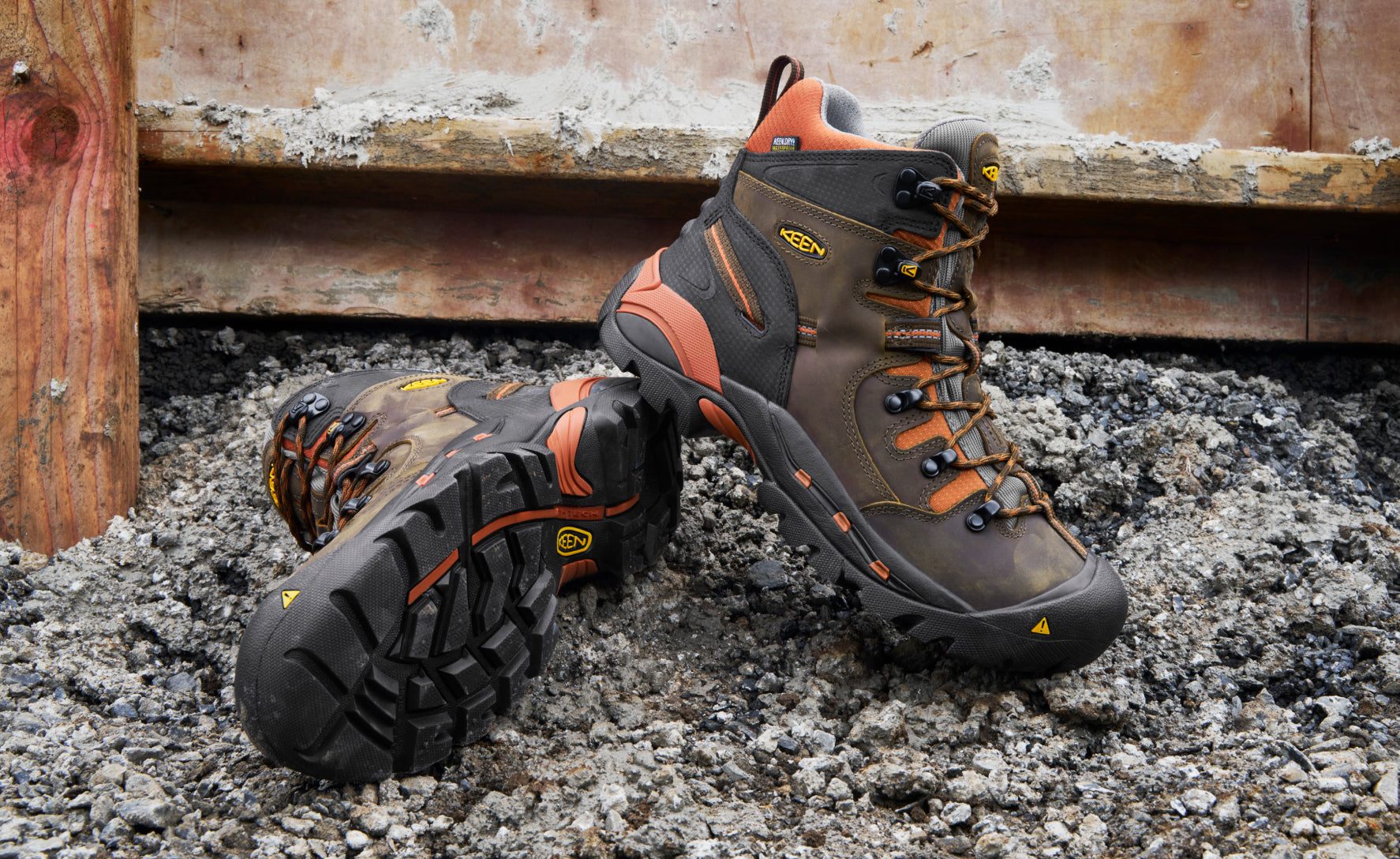 Men's Pittsburgh 6 Waterproof Boot (Soft Toe)  |  Cascade Brown/Bombay Brown - Image 6