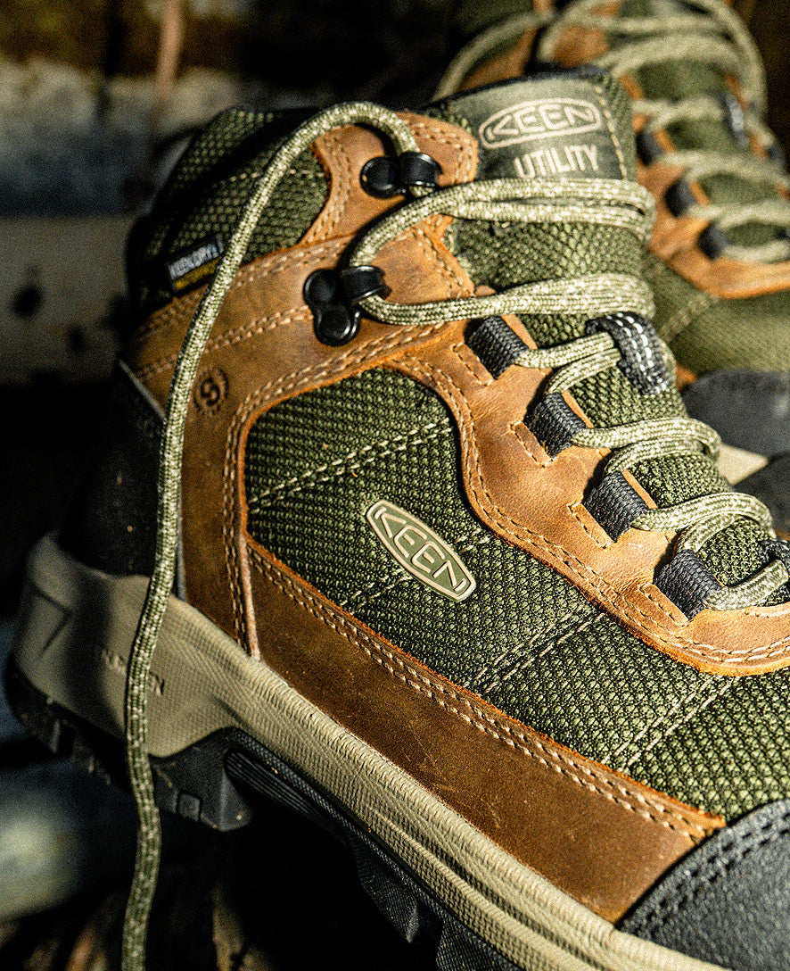 Men's Skokie Waterproof Work Boot (Soft Toe) | Forest Night/Black - Image 9