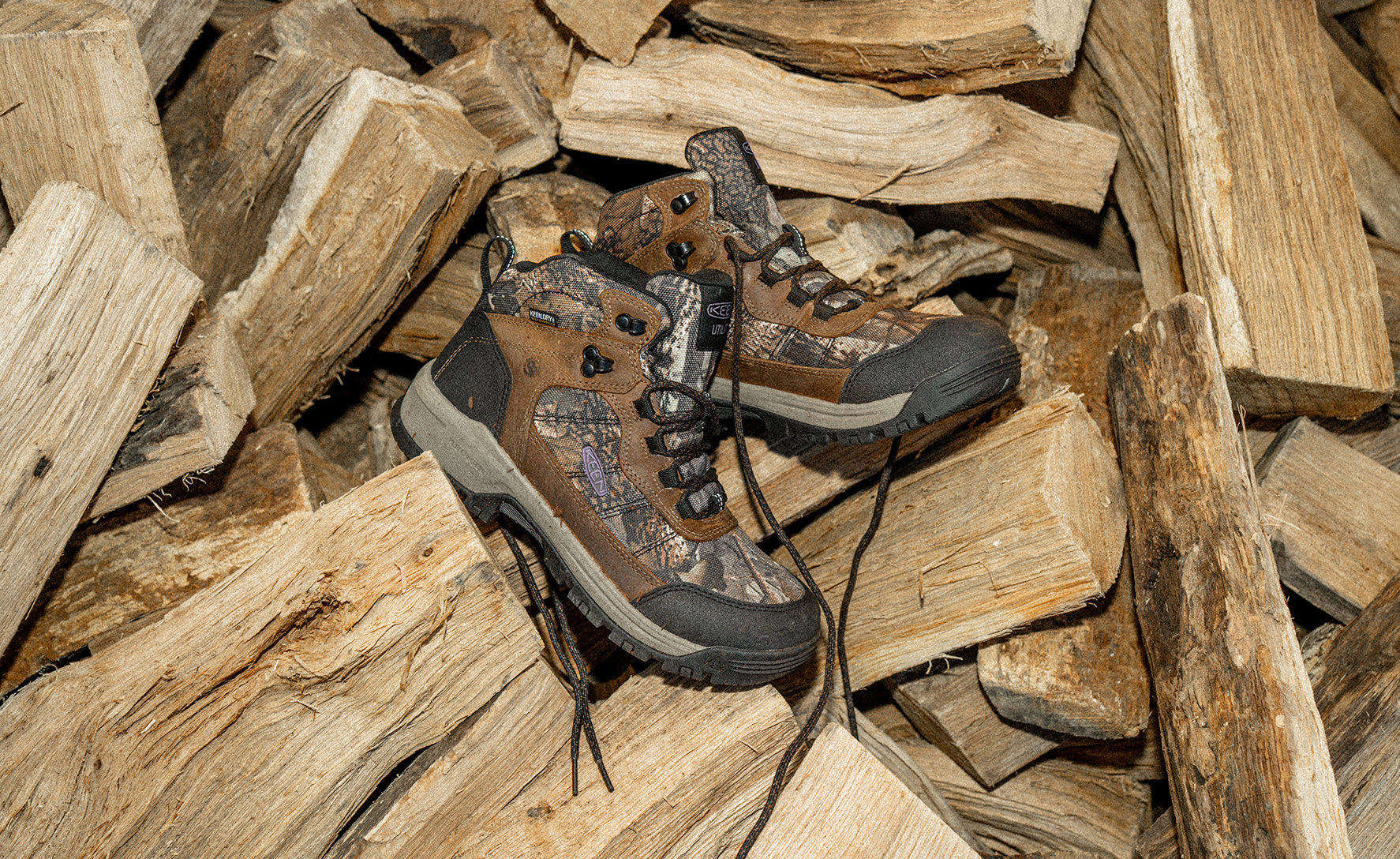 Men's Skokie Waterproof Work Boot (Carbon Toe) | Camo/Black - Image 7