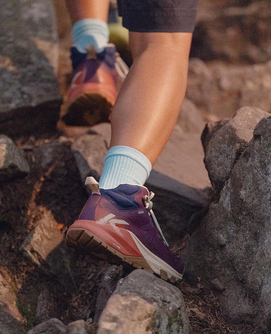 Women's Targhee Apex Waterproof Hiking Boot | Fig/Burnt Brick - Image 8