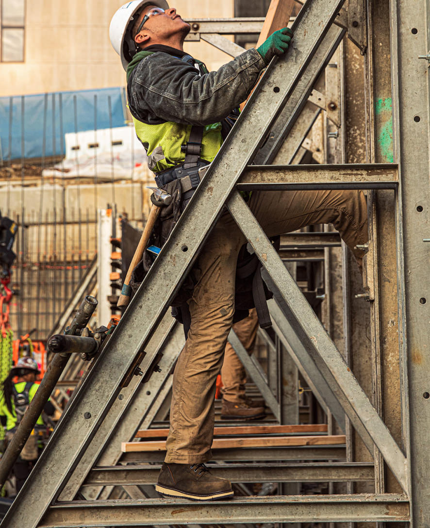 Men's San Jose 6 Waterproof Boot (Aluminum Toe) | Cascade Brown/Black - Image 7