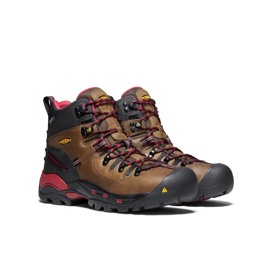 Men's Pittsburgh 6 Waterproof Boot (Steel Toe) | Bison - Image 2