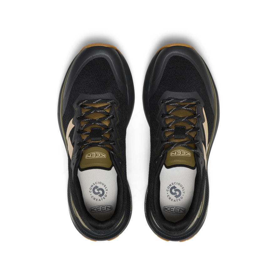 Men's WK500 Walking Shoe | Black/Dark Olive - Image 4